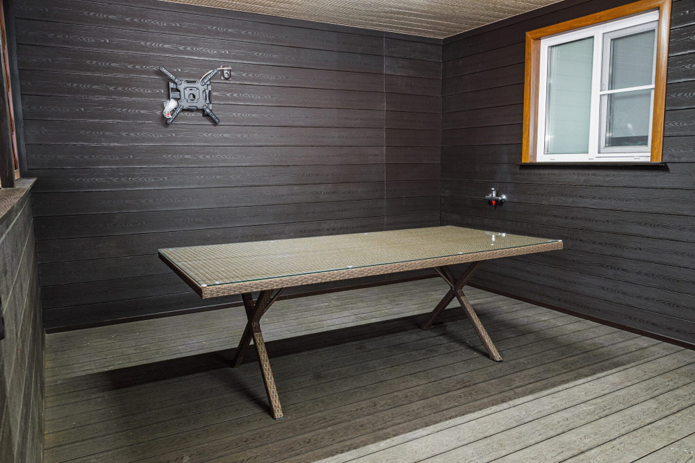 Обеденный стол из искусственного ротанга КРОСС МЭДИСОН «CROSS MADISON» арт.A00081