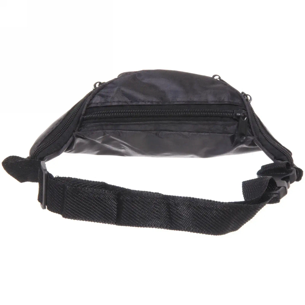 Сумка на пояс «Ultramarine - Sports Style», цвет черный, 4 кармана, 29*13*7см