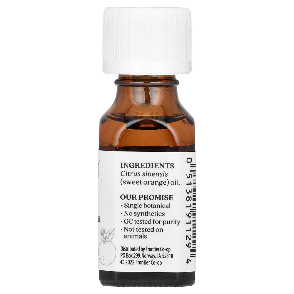 Aura Cacia, чистое эфирное масло, сладкий апельсин, 15 мл (0,5 жидк. унции)