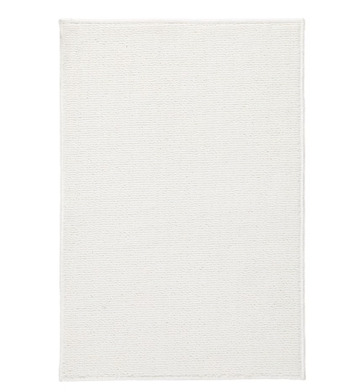 ФИНТСЕН FINTSEN Коврик для ванной, белый, 40x60 см