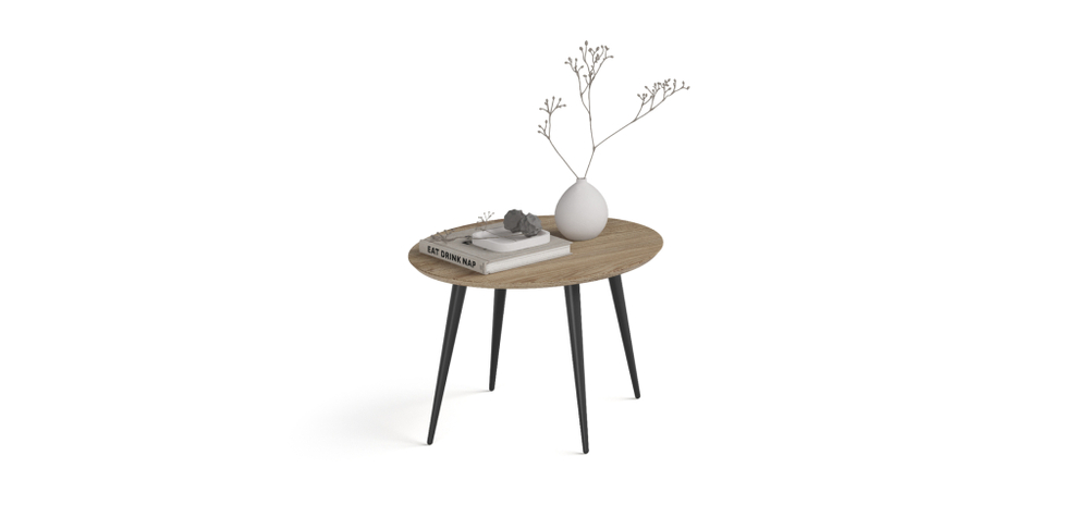 Стол журнальный BOSS 42 см Wood Beige