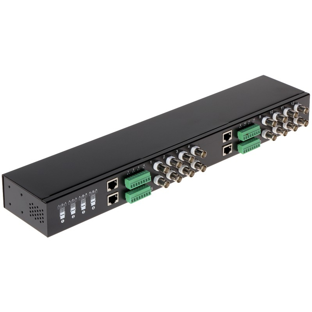 HDCVI приемо-передатчик пассивный 16 каналов Dahua DH-PFM809-4MP