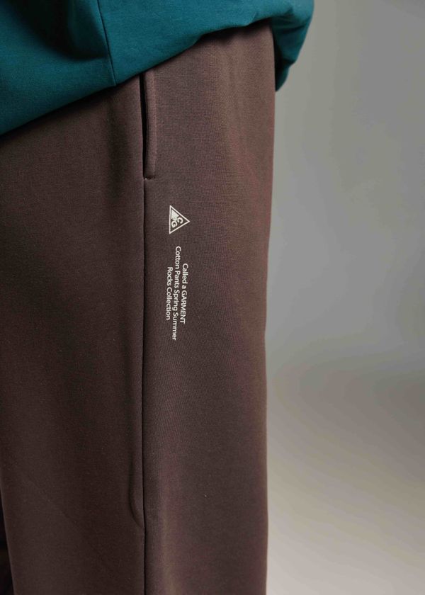 Брюки Rocks cotton Коричневые - фото 9