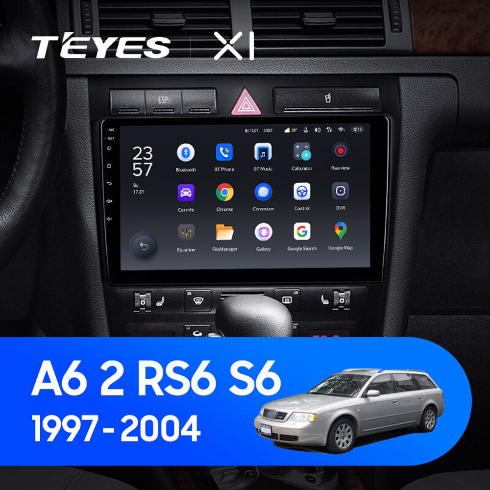 Teyes X1 9" для Audi A6 1997-2004