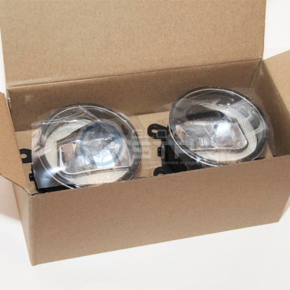 Светодиодные модули LED FOG M701, ПТФ + ДХО, 4000Lm (комплект, 2шт)