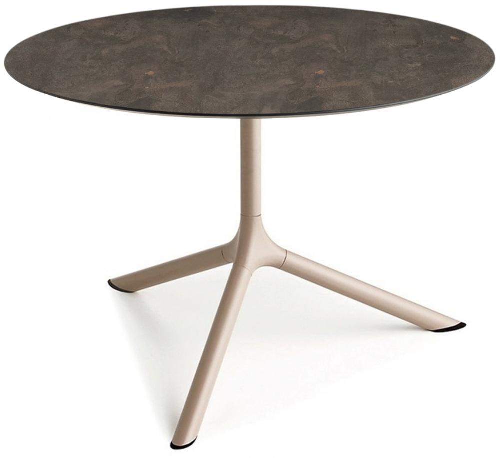 Столик ламинированный кофейный Scab Design Tripe Maxi, тортора, кортен