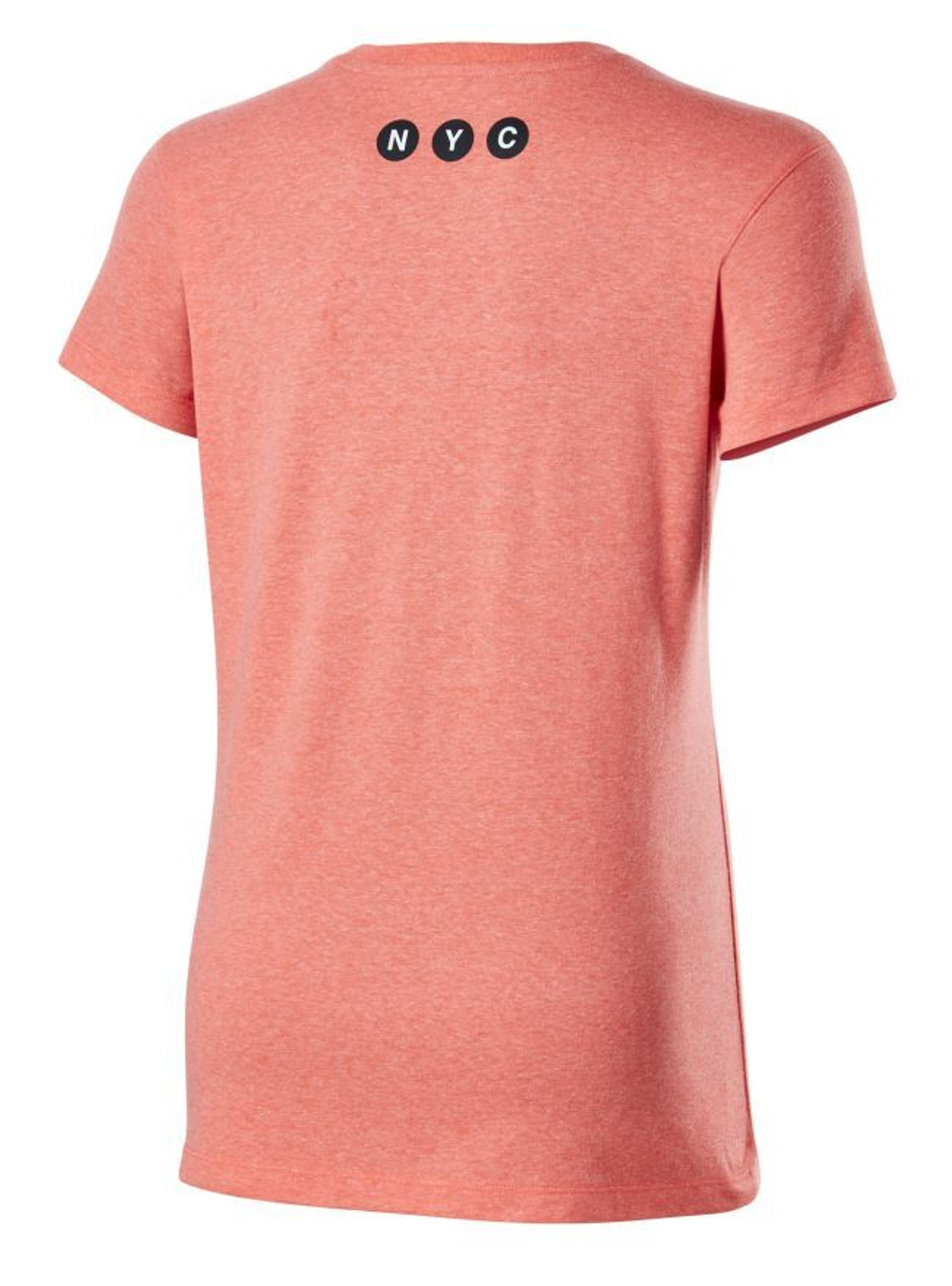 Женская теннисная футболка Wilson New York City Aerial Tech Tee W - fiery coral