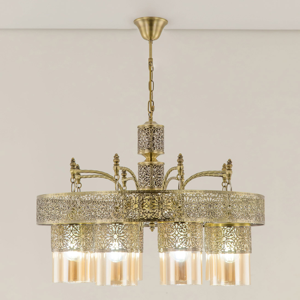 Citilux Эмир CL467183 Люстра подвесная Бронза