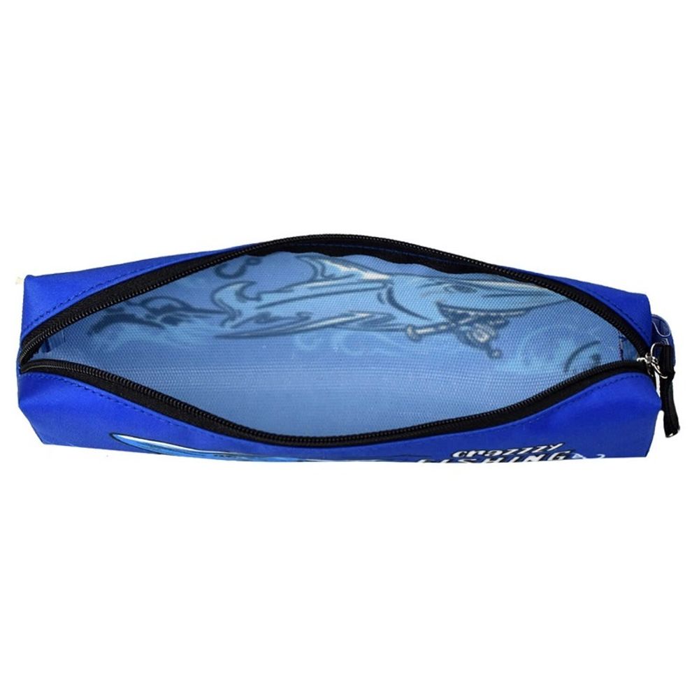 Пенал мягкий тубус 200х40 Феникс Акула, микрофибра на ПВХ-основе