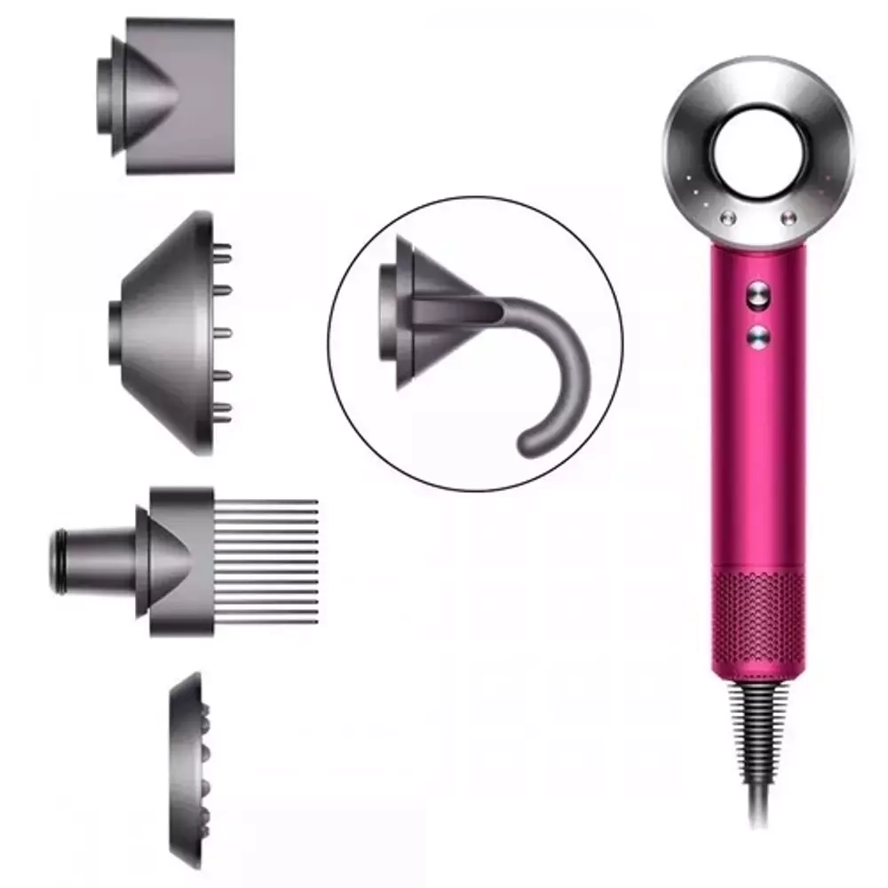 Фен Dyson Supersonic HD07 Fuchsia/Nickel