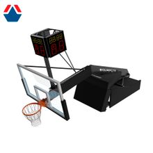 Стойка баскетбольная мобильная складная PRO, вынос 3250 с трехсторонним табло атаки