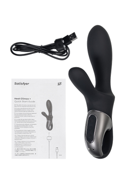 Вибростимулятор Satisfyer Heated Climax+, черный