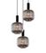 Подвесная люстра Lumina Deco Gato LDP 1217-3 GY+BK