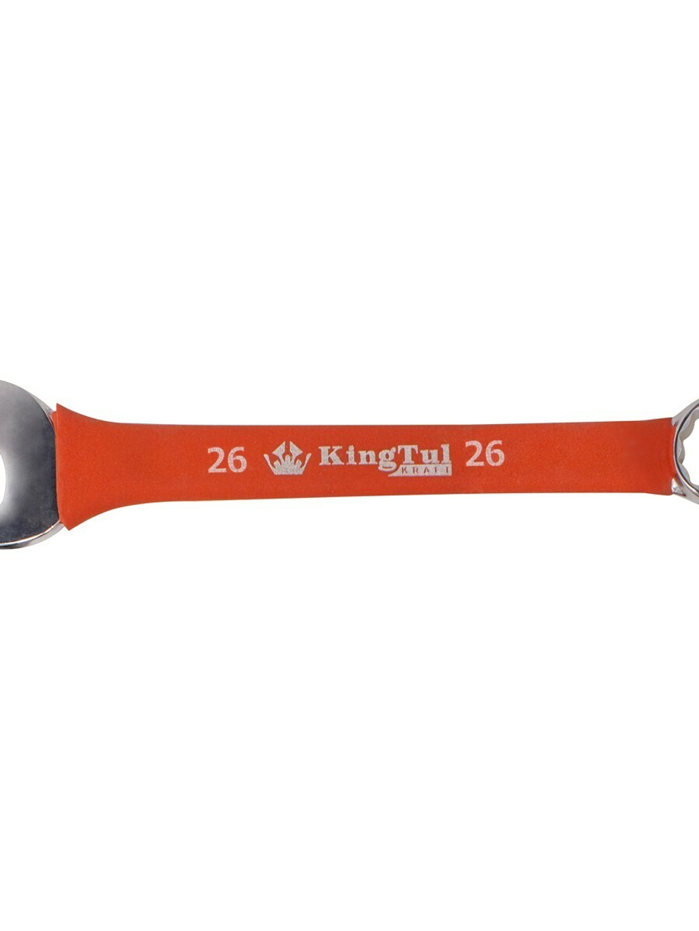 Ключ комбинированный 26мм в прорезиненной оплетке KingTul kraft KT-30026k