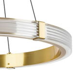 736261 Люстра ROTONDA 30W LED 1474LM 360G ЛАТУНЬ 3000K