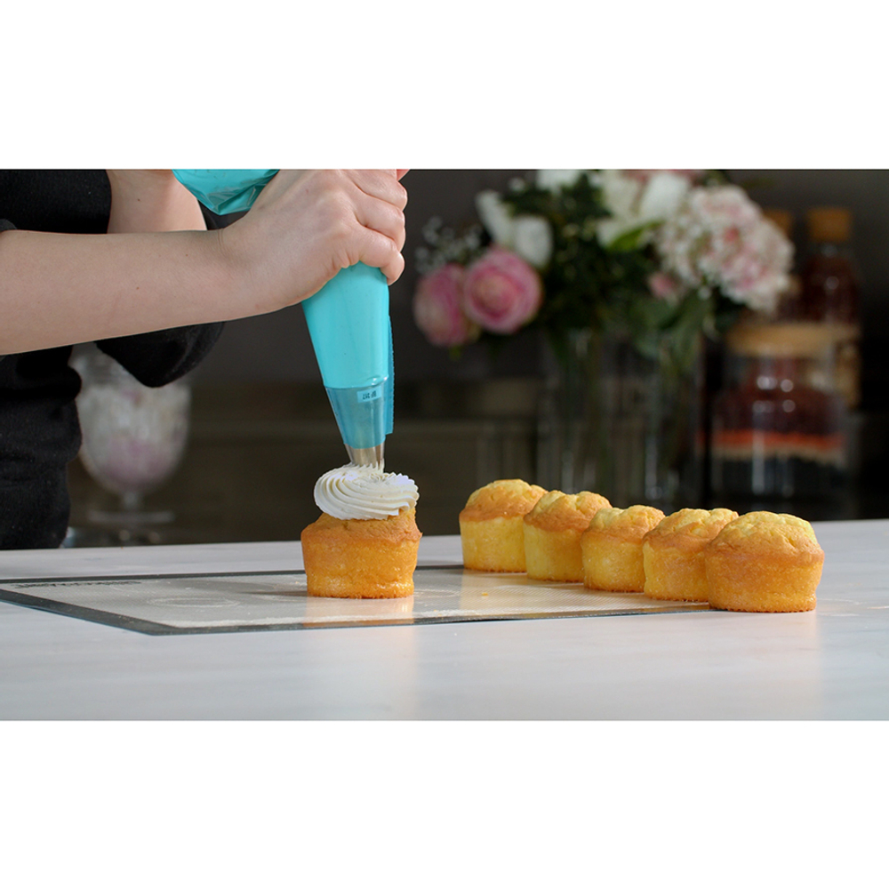Форма силиконовая для приготовления маффинов muffin, 18х33 см