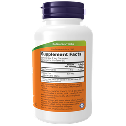 Now Foods Slippery Elm 400 mg 100 veg capsules, Экстракта коры скользкого вяза, Красный вяз