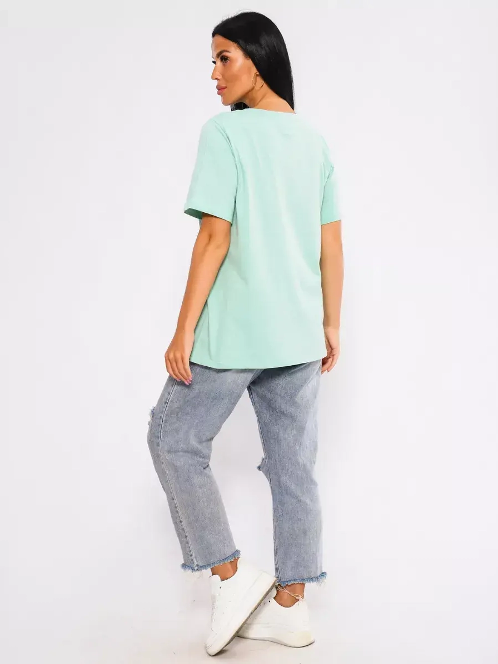 Футболка базовая большие размеры