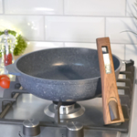 Сковорода 24см Premium blue со съемной ручкой