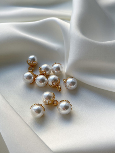 Пуговицы Жемчужные2 ажурные