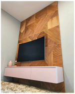 Рифленые стеновые панели из Сосны