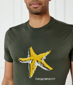 Футболка Emporio Armani - оливковый(EM000574 AF12347)