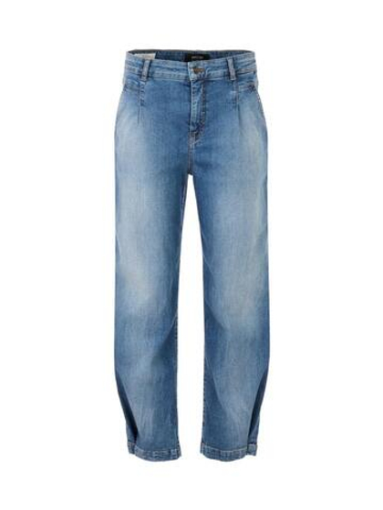 Marc Cain Джинсы свободного кроя с подворотами