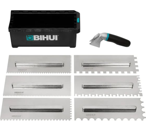 Набор гребенок BIHUI 8 предметов: 6 лезвий, ручка, кейс арт. PTSJA8