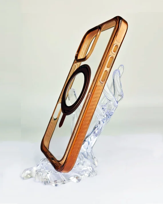 Чехол Anker MagGo Magnetic Case with Stand для Apple IPhone 16 Pro Бронзовый (Light Brown)