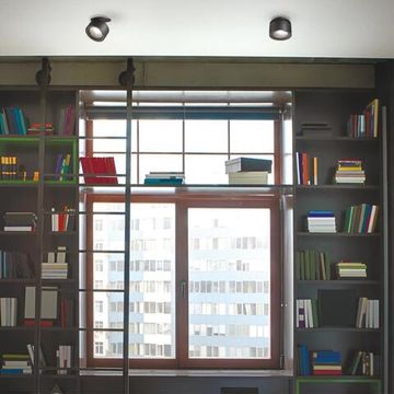 358783 SPOT NT21 458 черный Светильник встраиваемый светодиодный IP20 LED 25W 4000K 2200Лм 100-265V GRODA