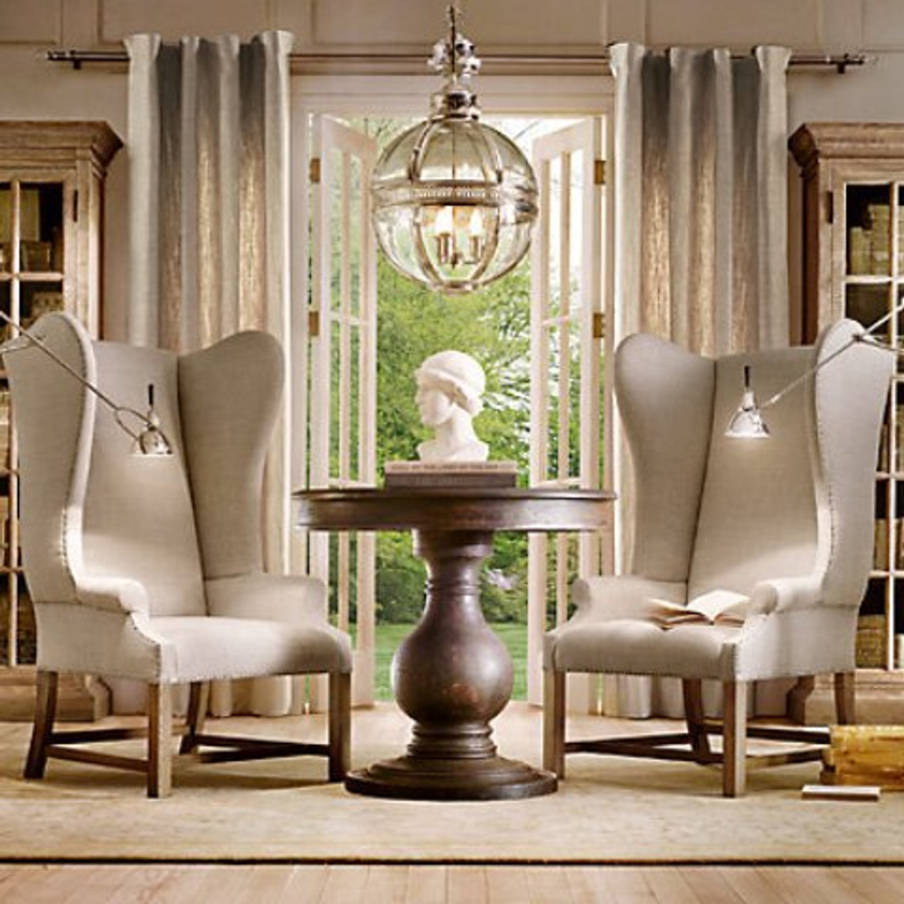 Светильник Restoration Hardware Хильда США интерьер