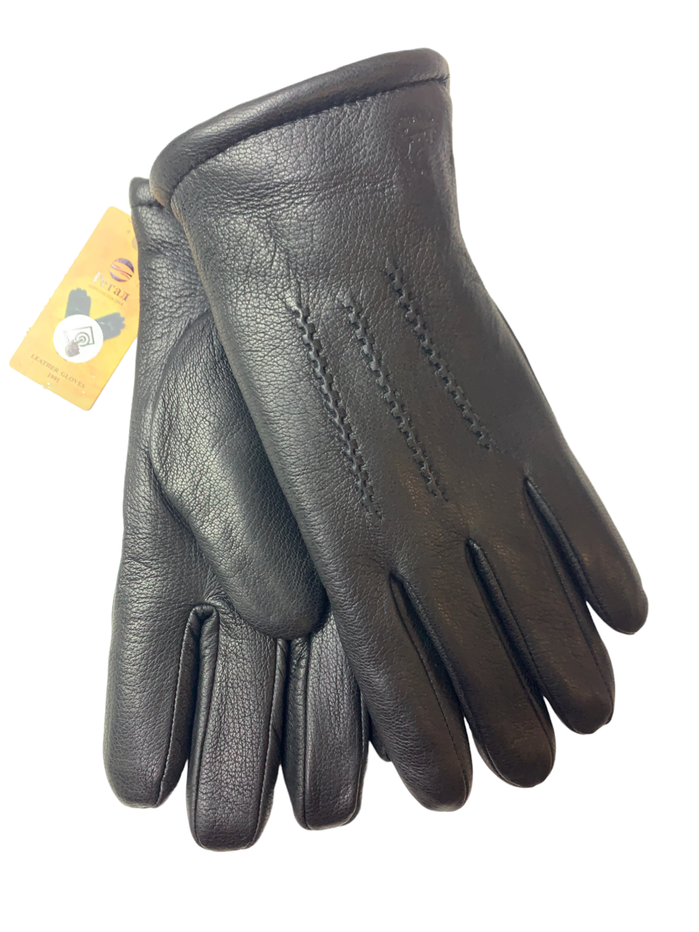 Регал.Кожа оленя.Набивная шерсть.СЕНСОРНЫЕ.Перчатки.Мужские.10 шт в упаковке.