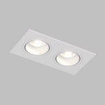 DK3072-WH Встраиваемый светильник, IP 20, 10 Вт, GU5.3, LED, белый/белый, пластик