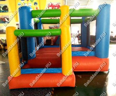 Надувной батут "Кубик" 4*4*2,5 м