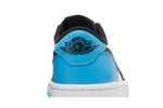 Кроссовки Jordan Air Jordan 1 Og "Black Blue Toe" (Женская размерная сетка)