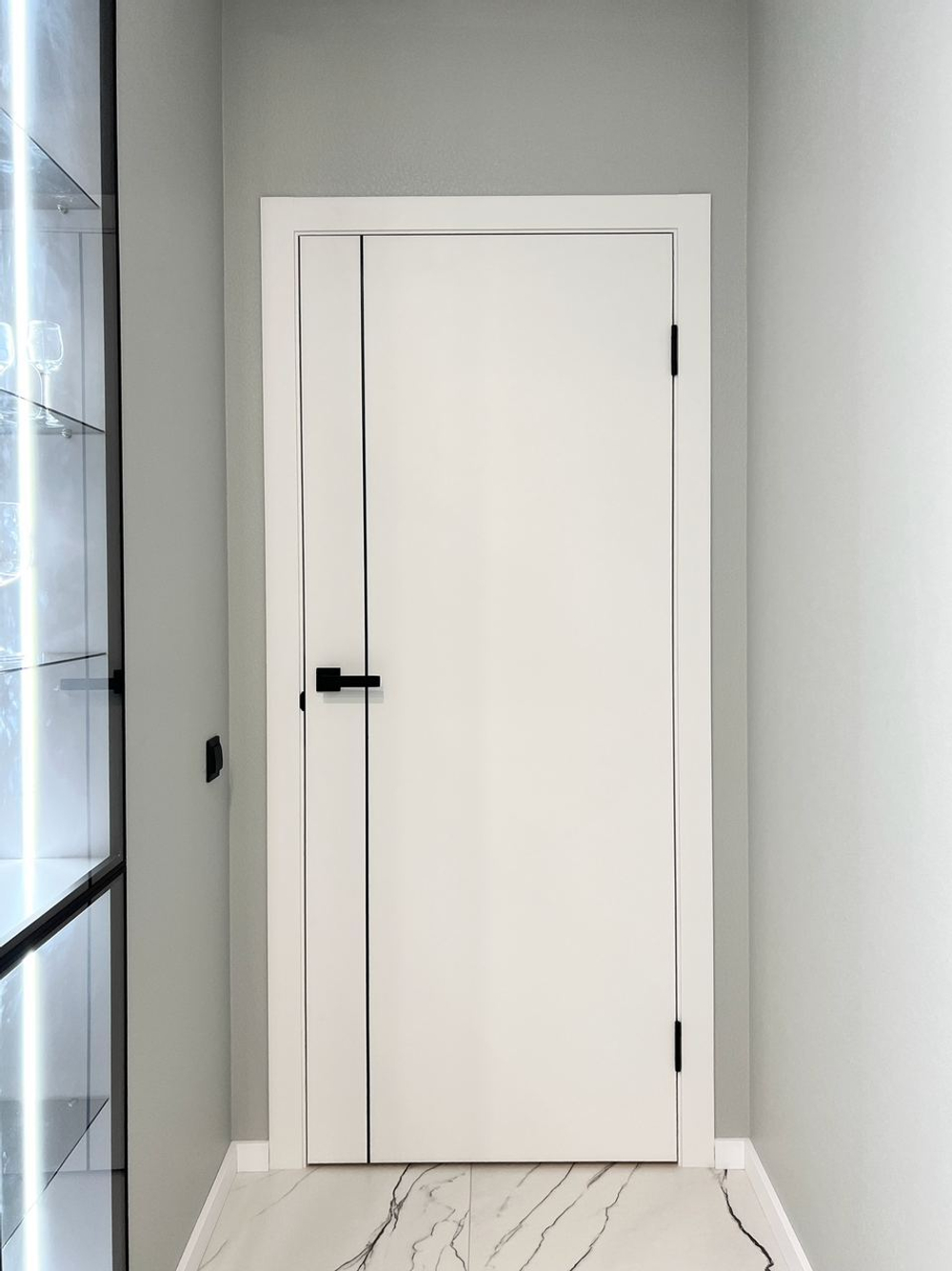 Дверь межкомнатная  GALANT M 1  эмалит белый