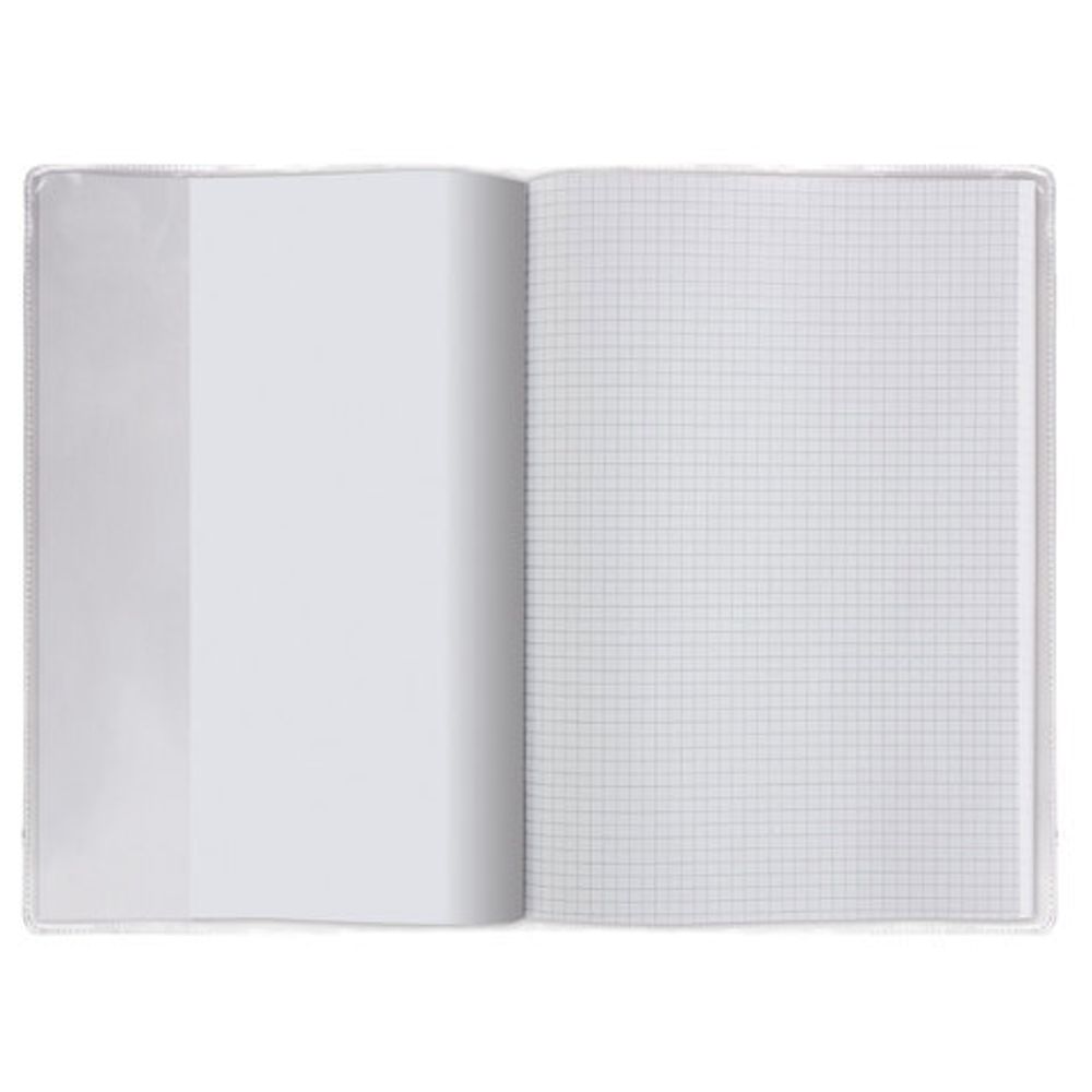 Обложки ПВХ для учебника и тетради А4, контурных карт, ПИФАГОР, комплект 5 шт., универсальные, 120 мкм, 302х575 мм, 225772