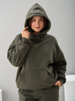 Костюм с брюками КБис-091/хаки-п