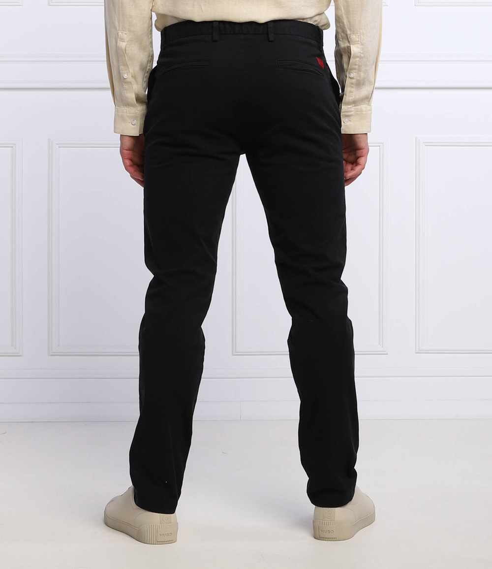 чиносы david222d HUGO - черный(50468314)