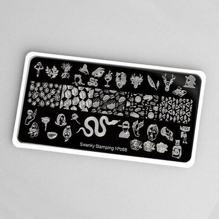 Swanky Stamping Пластина для стемпинга 066