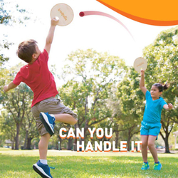 Деревянные ракетки Ogo Paddle Ball, 23см