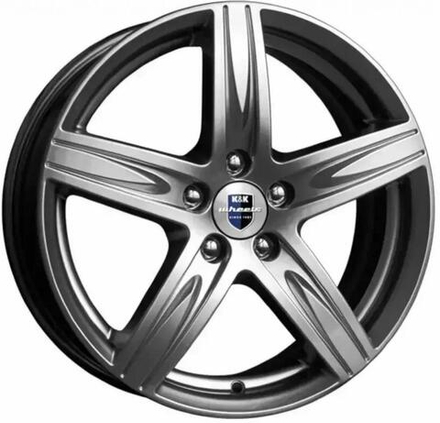 K&K Андорра 7x17 5x100 ET 48 Dia 56.1 (дарк платинум)