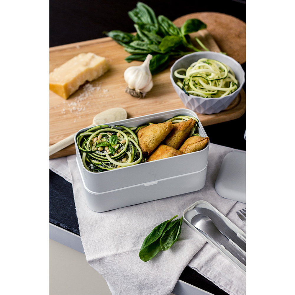 Ланч-бокс mb original светло-серый