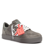Кожаные кроссовки OFF-WHITE - серый(OMIA293F 24LEA002)