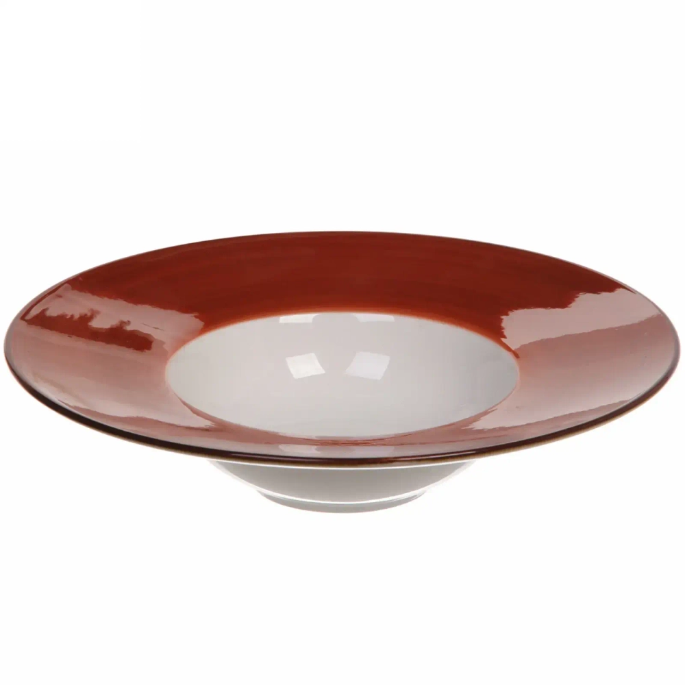 Тарелка керамическая «Corsica orange» 24*6см, для пасты