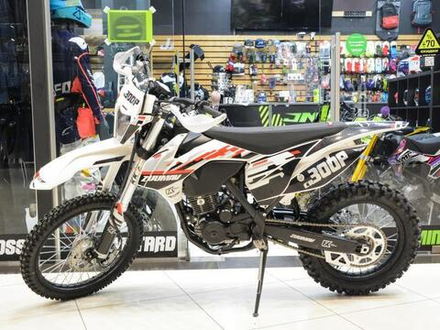Мотоцикл кроссовый Zuumav FX CR300P 300CC White-Red 21/18