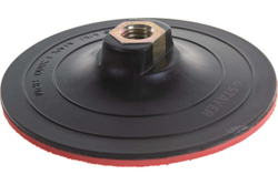 Тарелка опорная пластиковая для УШМ, на липучке, 125 мм, М14 STAYER MASTER 35742-125