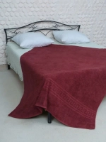 Простыня махровая гладкокрашеная