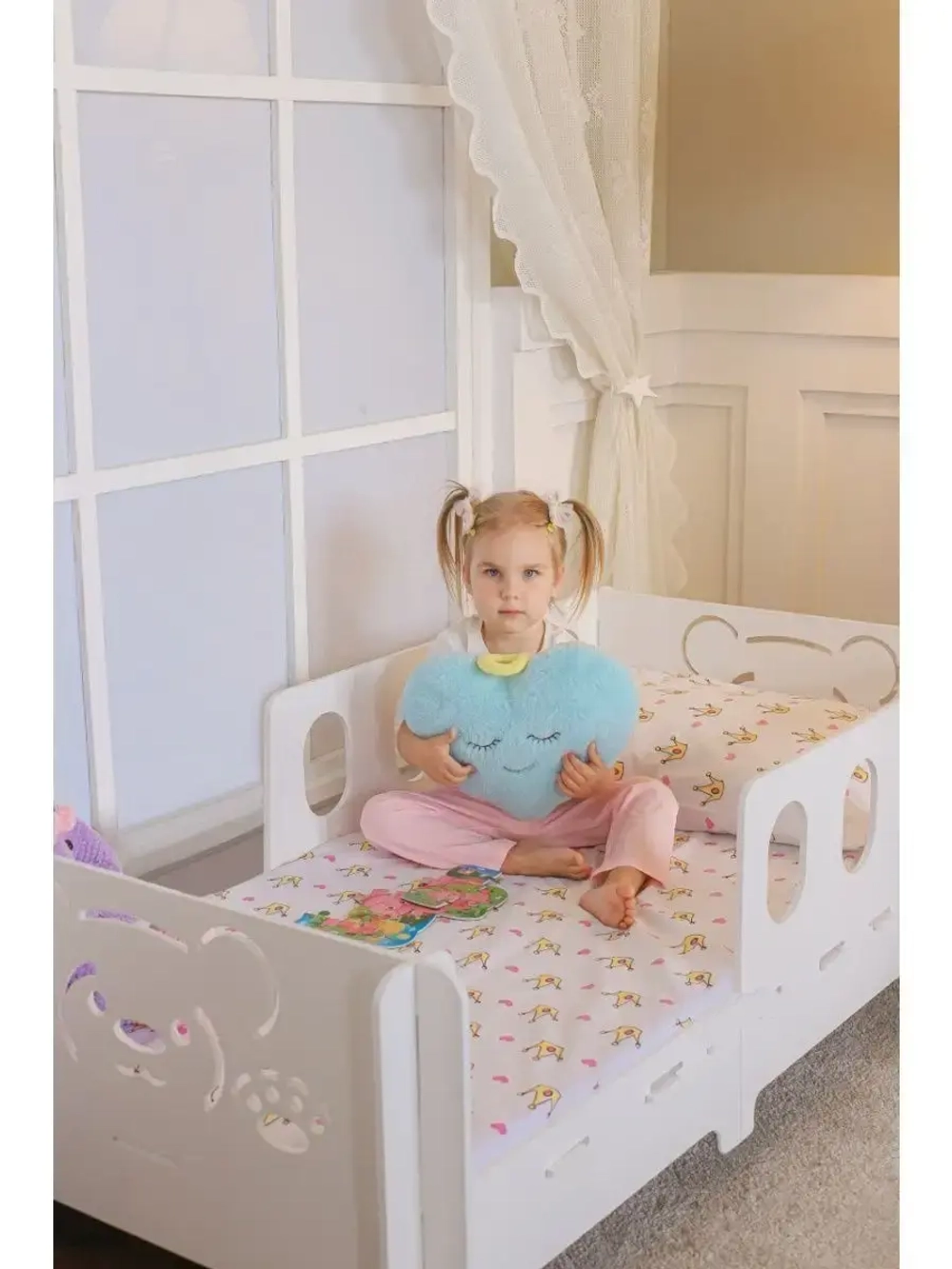 Кровать детская с бортиком 160x70