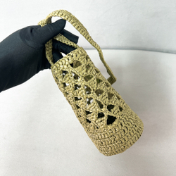 Prada Crochet Tote Bag 18 cm